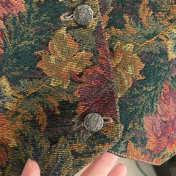 Deborah Murray Embroidered Women’s Vintage Vest - Picture 3 of 5